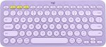 Teclado sem fio Logitech K380 com Conexão Bluetooth - Lilás