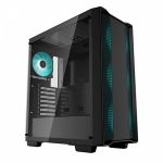 Gabinete Gamer Deepcool Cc560, Vidro Temperado, 4x Fans, Preto
