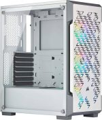 Gabinete Gamer Corsair iCUE 220T, Lateral em Vidro , Branco