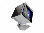 Gabinete Gamer AZZA Cube Mini 805 / 1 Cooler - Prata
