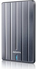 HD Externo 1TB Adata HC660 Ultra Slim, USB 3.2, Cinza - AHC660-1