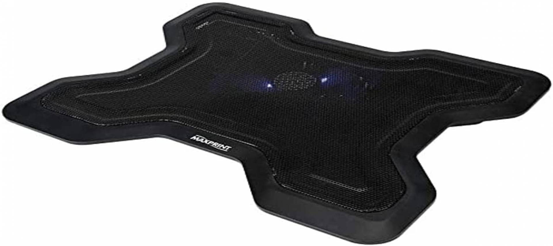 Base Notebook Maxprint MX 17 Cooler 120mm C/ Led Azul USB - Preto Base Notebook Maxprint MX 17 Cooler 120mm C/ Led Azul USB - Preto - Imagem 1