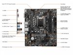 Placa-Mãe MSI B560M PRO-E, LGA 1200, MATX, DDR4, Gen 4 PCI-E, 3.2 - Imagem 3