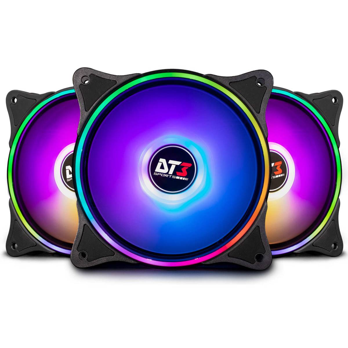 Kit DT3 Sport C/ 3 Fans ZX120 Sync Pro C/ Controle, Controladora Kit DT3 Sport C/ 3 Fans ZX120 Sync Pro C/ Controle, Controladora - Imagem 1