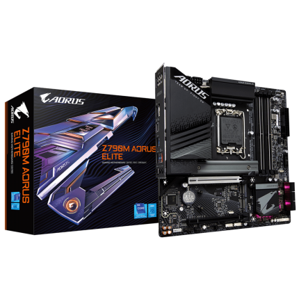 Placa-Mãe Gigabyte Z690 Aorus Elite, ATX, DDR4, LGA 1700