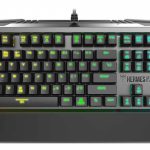 Teclado Mecânico Gamer Gamdias Hermes P2 RGB, Switch Blue, Black