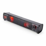 CAIXA DE SOM REDRAGON ORPHEUS 2.1 LED VERMELHO - Imagem 3