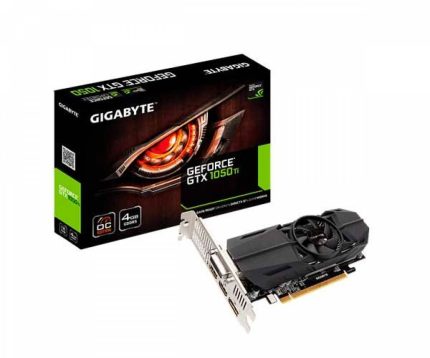 Placa de Video Gigabyte GTX 1050 TI 4GB GDDR5 OC LP 128 bit