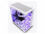 Gabinete Gamer NZXT H9 Flow, ATX, 4 Fans, Branco - CM-H91FW-01