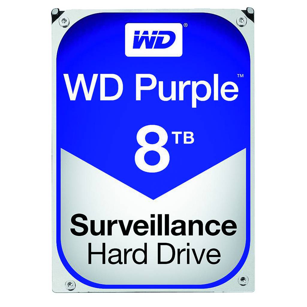 HD Interno 8TB Western Digital Purple WD80PUZX HD Interno 8TB Western Digital Purple WD80PUZX - Imagem 1