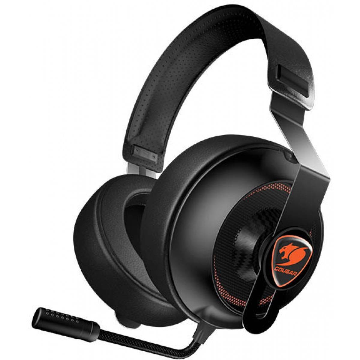 Headset Cougar Phontum Essential Stereo Preto Headset Cougar Phontum Essential Stereo Preto - Imagem 1