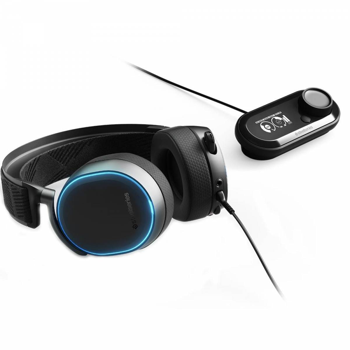 Headset Gamer SteelSeries Arctis Pro + GameDAC, Preto – 61453