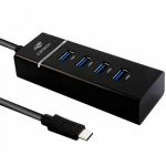 Hub USB 3.0 / USB-C 4 portas c3tech hu-c300bk