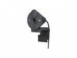 Webcam Logitech Brio 300 Full HD, Microfone Integrado - Grafite