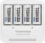 Carregador De Pilhas TNHC-6GAE4-CB C/4 Pilhas AA 2600mAh Toshiba - Imagem 8