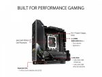 Placa-mãe Asus Rog Strix Z690-i, Wifi, Intel 1700, DDR5, Mini Itx - Imagem 2