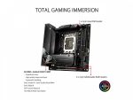 Placa-mãe Asus Rog Strix Z690-i, Wifi, Intel 1700, DDR5, Mini Itx - Imagem 3