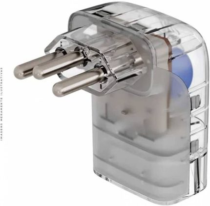 Protetor contra surtos iCLAMPER Pocket Fit 3P 10A, Transparente