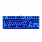 Teclado Mecánico Redragon Tvastar RGB Azul Metalico, K566B-RGB