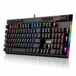 Teclado Mecânico Gamer Redragon Vata K580 RGB, Switch Azul, Black - Imagem 3