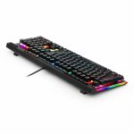 Teclado Mecânico Gamer Redragon Vata K580 RGB, Switch Azul, Black - Imagem 5