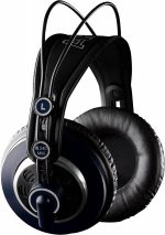 Fone de Ouvido Com Fio, K240 MKII, Profissional, Preto, AKG