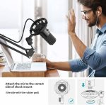 Microfone Condensador USB FIFINE T669 com Kit de estúdio - Imagem 6