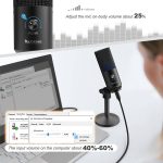Microfone Fifine USB para Computador, PC, Mac/Windows - K670B - Imagem 5
