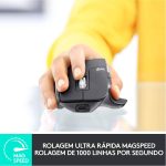Mouse Sem Fio Logitech MX Master 3S, 8000 DPI, Bluetooth - Imagem 8