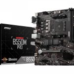 PLACA MAE MSI B550M PRO, AMD Ryzen de 3ª, AM4, M-ATX, DDR4, M.2