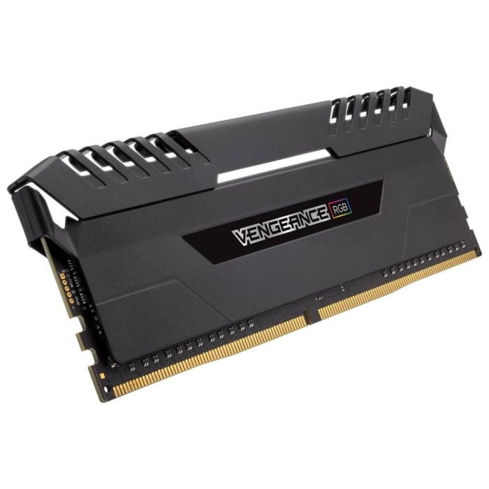 Memoria Ram Corsair Vegeance RGB 16GB (2x8GB) 2666Mhz DDR4 Black