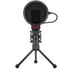 Microfone Gamer Streamer Redragon Seyfert C/ Tripé, 3.5MM, Black, GM100 - Imagem 3