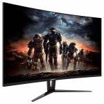 Monitor Gamer Gamemax 32´ Curvo, 144Hz, LED WQHD, DisplayPort/HDMI, Freesync, Vesa - Imagem 2