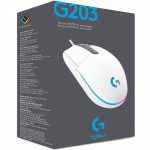 Logitech G203 RGB Lightsync, 6 Botões, 8000 DPI Branco - Imagem 4