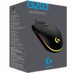 Logitech G203 RGB Lightsync, 6 Botões, 8000 DPI Preto - Imagem 5