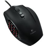 Mouse Gamer Logitech G600 Óptico 8200 DPI Preto - Imagem 7