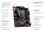 Placa-mãe MSI B660M - A Intel LGA 1700, DDR4, GEN 4 M.2 - Imagem 6