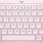 Teclado Sem Fio Logitech MX Keys Mini, Iluminação, Rosa