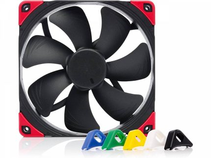 Cooler para Gabinete 14cm - Noctua - NF-A14 PWM Chromax.blackswap