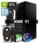 PC Gamer Nine V1 Intel I9-9900K, Z390, 32GB SSD 960, RTX 2070 8GB