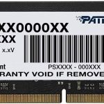 Memoria Notebook, Patriot 16GB, DDR4, 3200MHZ, PSD416G320081S