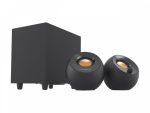Caixa De Som Creative Pebble Plus 2.1, USB/3.5mm, Black - Imagem 5