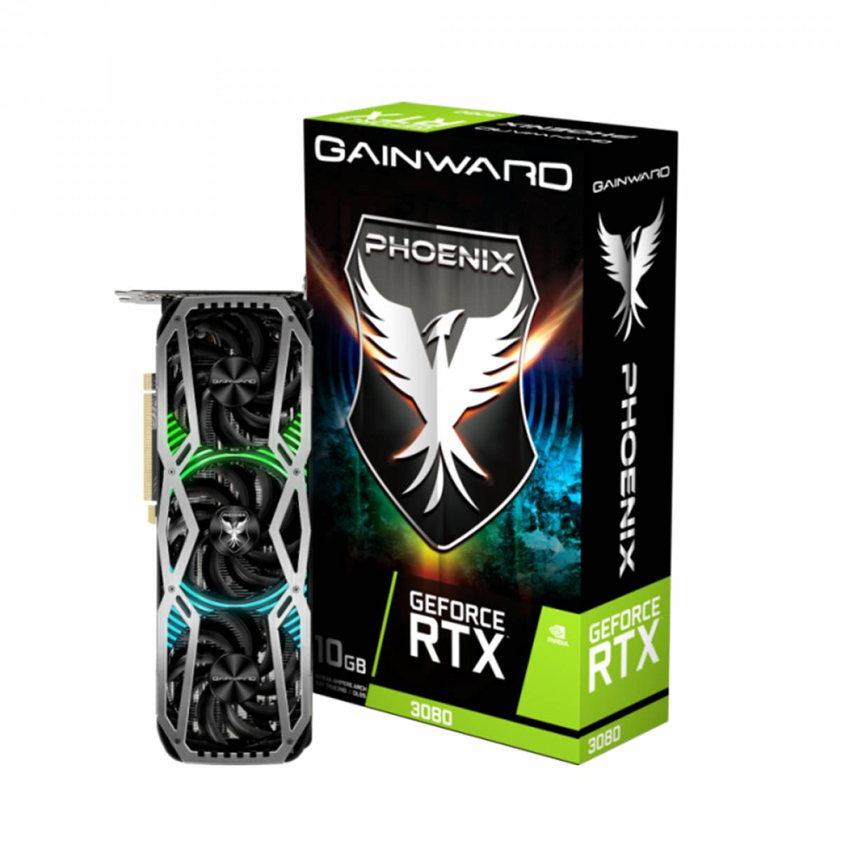 Placa de Video Gainward RTX3080 10GB PHOENIX GS G6X 320B NED3080S19IA-132AX Placa de Video Gainward RTX3080 10GB PHOENIX GS G6X 320B NED3080S19IA-132AX - Imagem 1