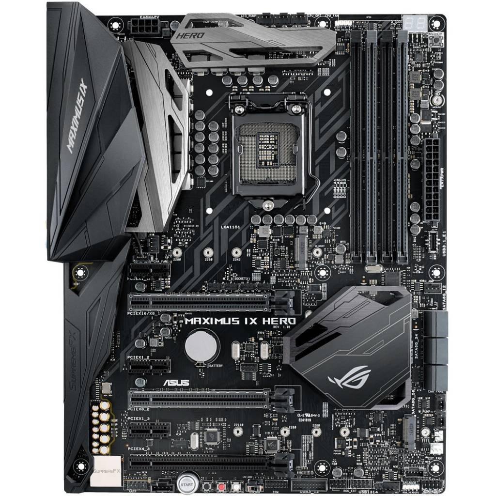 Placa Mãe ASUS MAXIMUS IX HERO Z270 DDR4 1151 – Net Shop Informática
