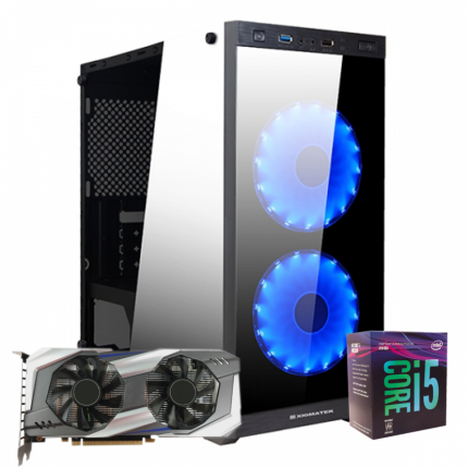 PC Gamer Origem I5-8400 H310 8GB DDR4 1TB SSD 240GB GTX 1060 6GB