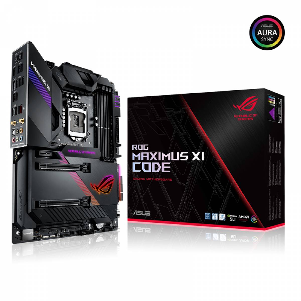 Placa mãe Asus Z390 Maximus XI Code DDR4 8 Oitava Geração S1151 Placa mãe Asus Z390 Maximus XI Code DDR4 8 Oitava Geração S1151 - Imagem 1