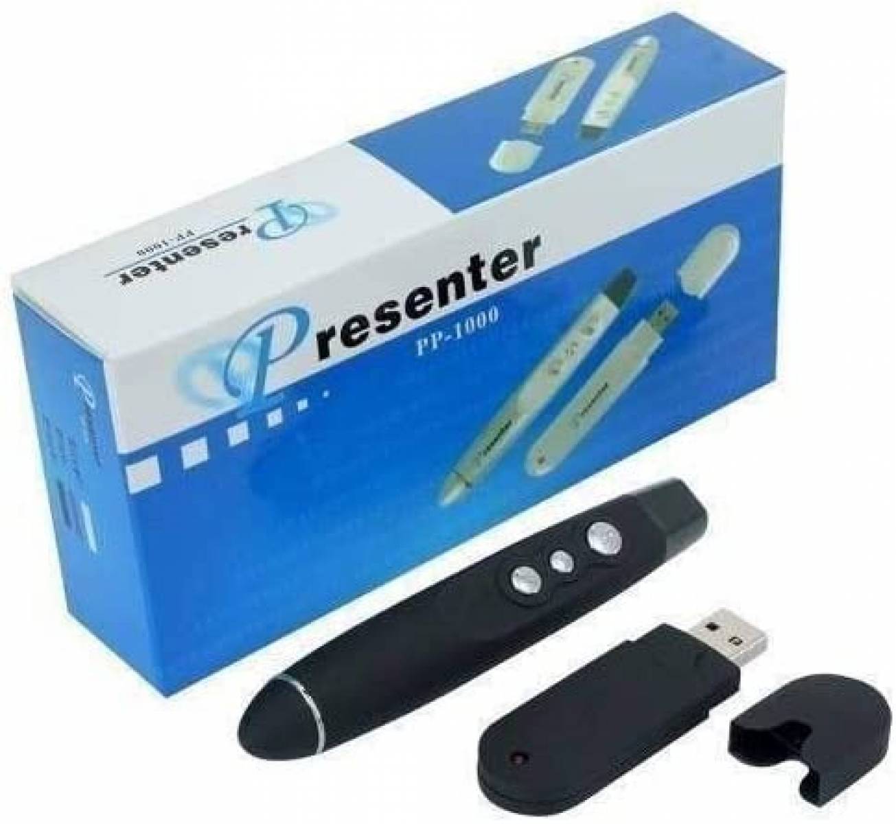 Apresentador Laser Com Controle Remoto Presenter Pp-1000 Apresentador Laser Com Controle Remoto Presenter Pp-1000 - Imagem 1