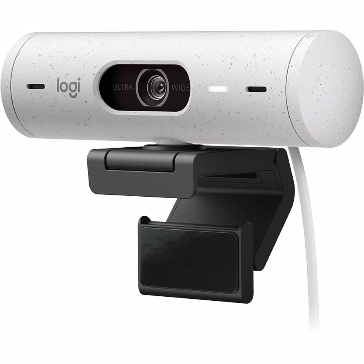 Webcam Full HD Logitech Brio 500 - Branco Webcam Full HD Logitech Brio 500 - Branco - Imagem 1