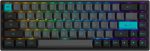 Teclado Gamer Mecânico AKKO 3068B Plus Black e Cyan, RGB