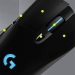 Mouse Gamer Sem Fio Logitech G703 com RGB, 6 Botões Programáveis - Imagem 4